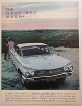 1960 Print Ad Buick Invicta Four-Door Sedan with Turbine Drive  - £10.56 GBP