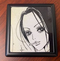 Anime Smoking Girl Small Cigarette Case  Metal Wallet Black - £10.83 GBP