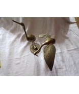 Vintage Brass Pair of Cranes Stalks Made in Korea - €45,59 EUR