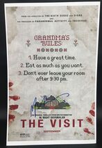 An item in the Entertainment Memorabilia category: M. Night Shyamalan Signed Autographed Glossy "The Visit" 11x17 Movie Poster