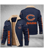 new boy Navy Blue Bear team uniform jacket USAmen's football rugby cotto... - $88.00