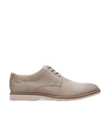 Clarks Men&#39;s Atticus LT Lace Oxford Grey Nubuck Size 7.5 - $2,028.03 MXN