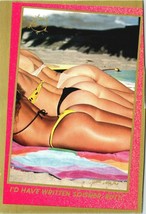 I&#39;d have written sooner butt California Girls Postcard Risque 90&#39;s 80&#39;s Trimmed - £7.31 GBP
