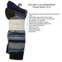 Cole Haan Luxury Modal Knee High Trouser Socks, 3 Pair - £7.41 GBP