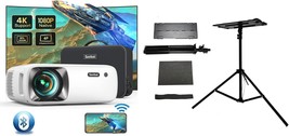 5G Wifi Outdoor Bluetooth Projector 4K Supported Native 1080P Projector &amp; Sovboi - £217.71 GBP