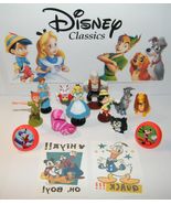Disney Classic Movie Party Favors Set 14 Peter Pan Alice In Wonderland P... - £12.78 GBP