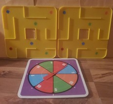 Careful The Toppling Tower Game Replacement Spinner & 2 Platforms Ideal 1967 - £13.23 GBP