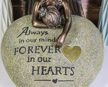Ebros Guardian Mourning Angel Cremation Urn Forever in Our Hearts 13.25&quot;H - $134.99