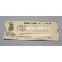 Vintage Advertising Corn Yield Calculator, 1950s Steuart &amp; Armstrong Agricultura - £29.64 GBP