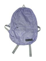 Columbia Packable pocket backpack light purple lavender gray straps - $14.84