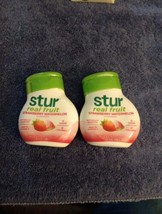 2 Stur Real Fruit Strawberry Watermelon Flavor Liquid Water Enhancer Mix... - $14.00