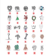Petites Charms, 925 Sterling Silver Charms Only Compatible with Floating Locket  - £5.19 GBP