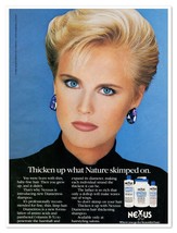 Nexxus Diametress Shampoo Beautiful Blonde Vintage 1990 Full-Page Magazi... - £7.71 GBP