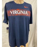 NIKE VIRGINIA MEN&#39;S SHIRT ASSORTED SIZES NWT 925890 419 - £12.57 GBP