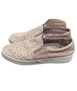 Vionic Blush Pink Midi Perf Slip-on Sneaker Shoe Womens Size 9 Comfort - $29.00