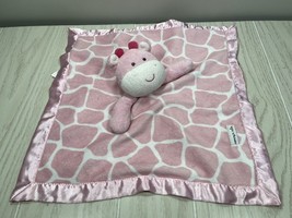 Carter&#39;s Just One You pink giraffe rattle lovey Mommy&#39;s Cutie security blanket - £10.12 GBP