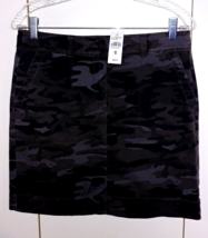 LOFT LADIES CAMO MINI-SKIRT-6-COTTON/SPANDEX-NWT $49.99-CUTE - $13.09