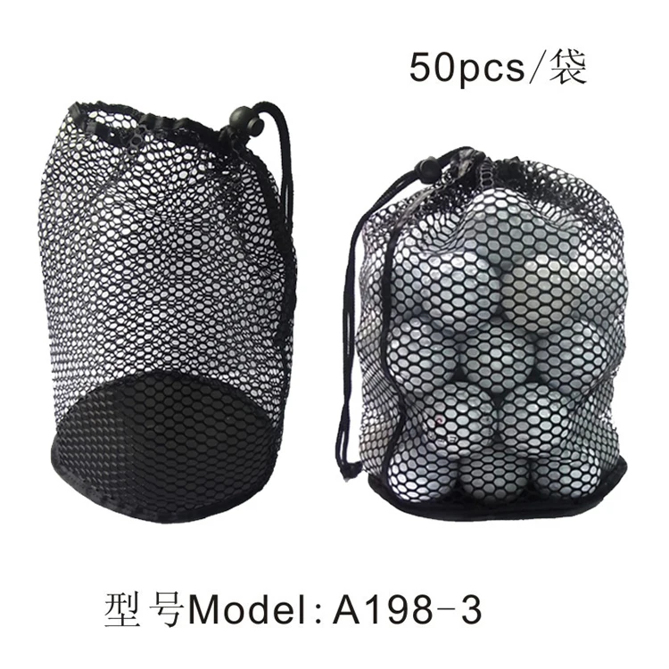 Sporting Nylon Mesh Net Bag Pouch Table Tennis Black Portable Storage Drawing St - £23.90 GBP