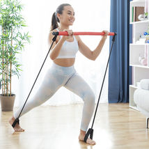 Fitness Bar with Resistance Bands and Exercise Guide Resibar InnovaGoods - £23.96 GBP