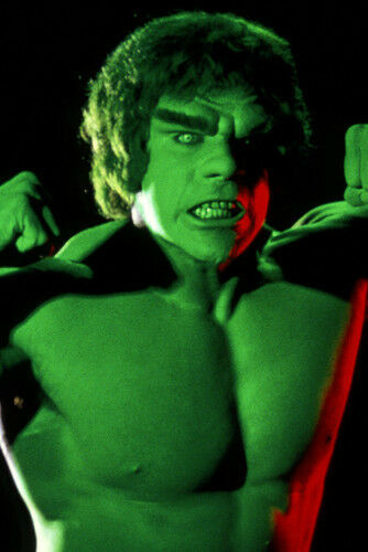 Lou Ferrigno angry and green as The and 50 similar items