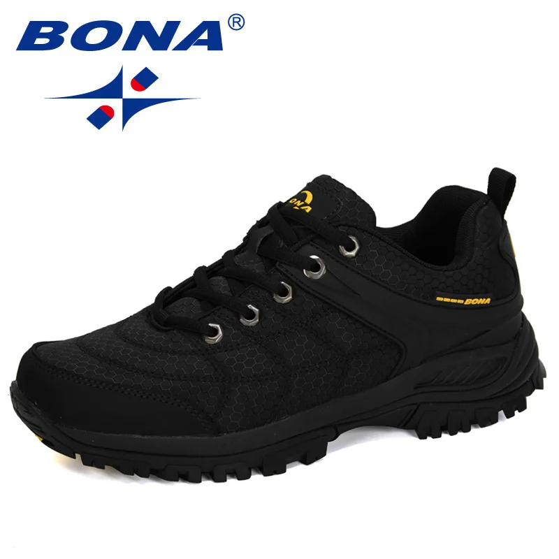 BONA 2024 New Designers Popular Hi Shoes Man Nubuck Leather  Outdoor Men  Climbi - £159.10 GBP
