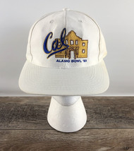 1993 Cal Bears Alamo Bowl Snapback Baseball Hat White Sportscap Supreme - £19.54 GBP