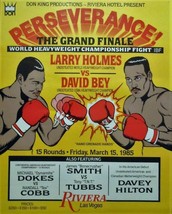 Larry Holmes Vs David Bey 8X10 Photo Boxing Poster Picture - £3.90 GBP