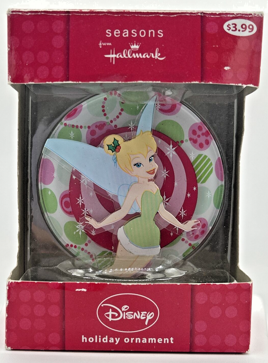 Primary image for Seasons from Hallmark Disney Tinker Bell Christmas Ornament U232