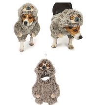 MPP Sloth Costume for Dogs Cute Funny Plush Soft Fuzzy Easy Fit Adorable (Large) - £21.56 GBP+