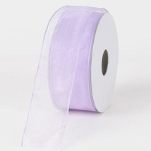 Lavender Sheer Organza Ribbon - 25 Yards - 5/8&quot; - 2 Pack - £7.26 GBP