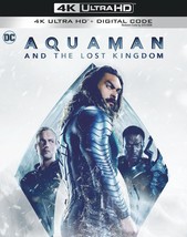 Aquaman and the Lost Kingdom 4K Ultra HD + Digital w/ Slipcover New FREE SHIP - £17.20 GBP