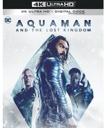 Aquaman and the Lost Kingdom 4K Ultra HD + Digital w/ Slipcover New FREE SHIP - $21.77