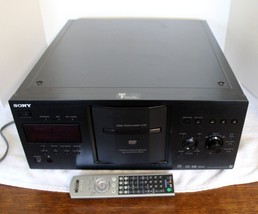 Sony DVP-CX777ES  Carousel 400 DVD/CD Changer ~ Powers On Sold Untested 4 Parts - £306.37 GBP