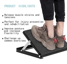 Professional Steel Calf Stretcher Adjustable Ankle Incline Board and Str... - $37.57