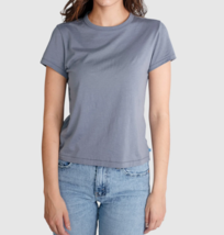 JASON SCOTT  NWOT  Cotton Blue Shrunken Tee Lightweight  Women size S - £28.07 GBP