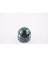 KERRY Glass Paperweight Emerald Green Swirls &amp; Bubbles Handmade In Ireland - €7,81 EUR