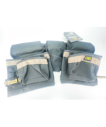 CLC 11 Pocket Heavy Duty Carpenters Pouch Tool Belt 19&quot;X 8&quot; H Black 29&quot; ... - $54.81 CAD
