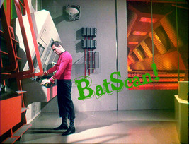STAR TREK 1968 Original Film Slide AND Color 5x7 Photo #74  Engineering ... - £12.47 GBP