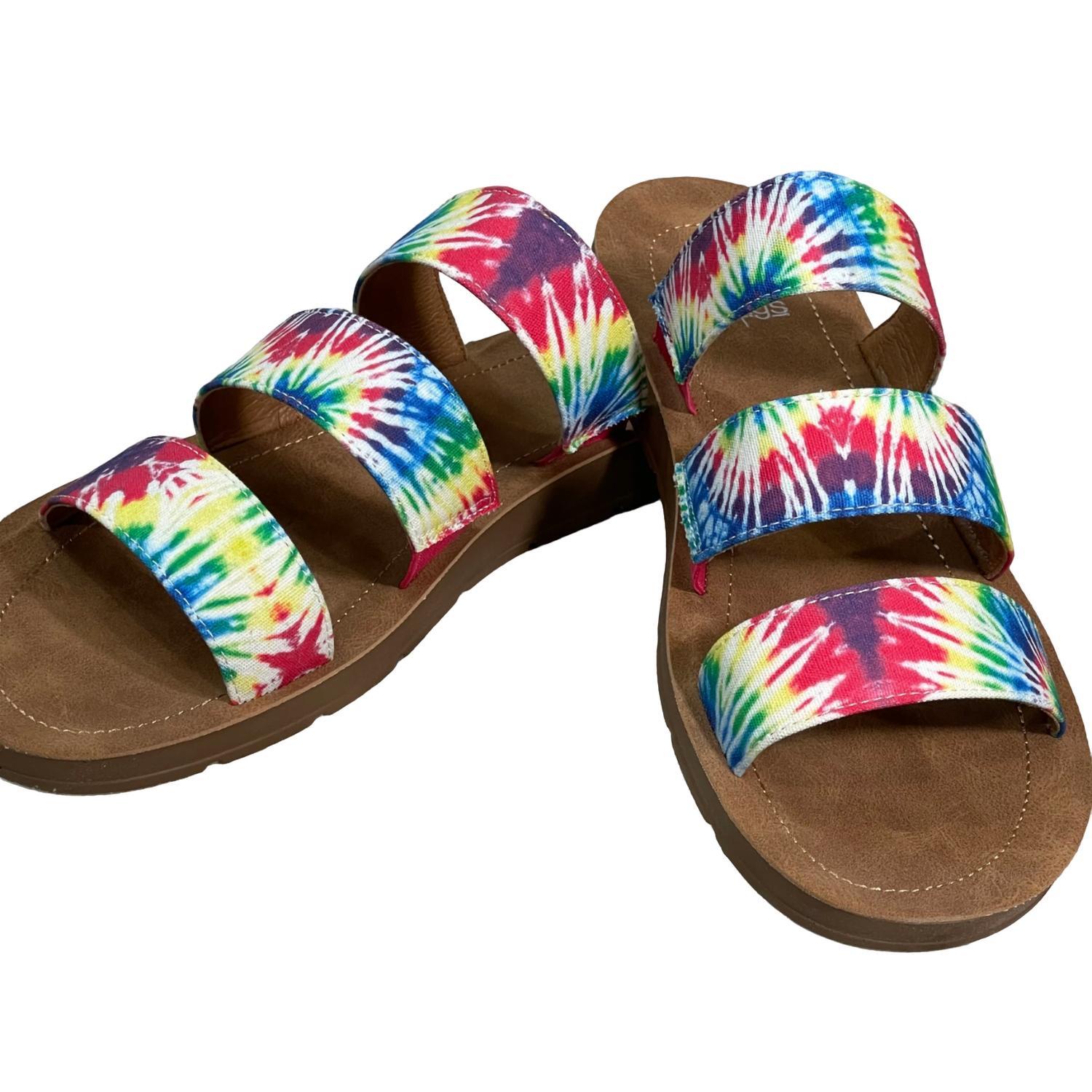 Corkys Footwear women's dafne sandals in Rainbow