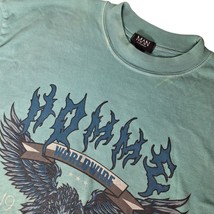 BoohooMAN Men&#39;s Medium Oversized Worldwide Eagle California 1987 Graphic... - $18.71