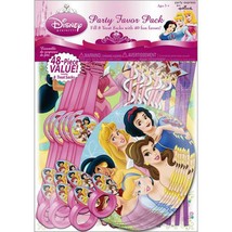 Disney Fanciful Princess 48 Piece Party Favor Package Birthday Supplies New - £8.77 GBP
