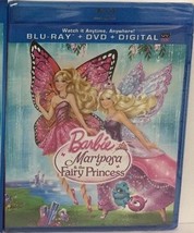 Barbie Mariposa The Fairy Princess Blu-ray + Dvd Digital Code May Be Expired New - £5.05 GBP