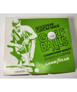 Vintage Goodyear Ram Custom Golf Balls Blimp Logo Championship Quality O... - £46.36 GBP