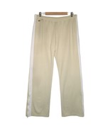 Lacoste Sport Sweatpants Mens 6 Alligator Logo Straight Leg Zip Bottom Tan - $32.26 CAD