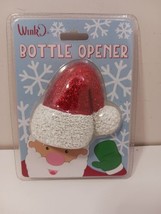 Wink Santa Hat Bottle Opener Brand New Factory Sealed - $9.89