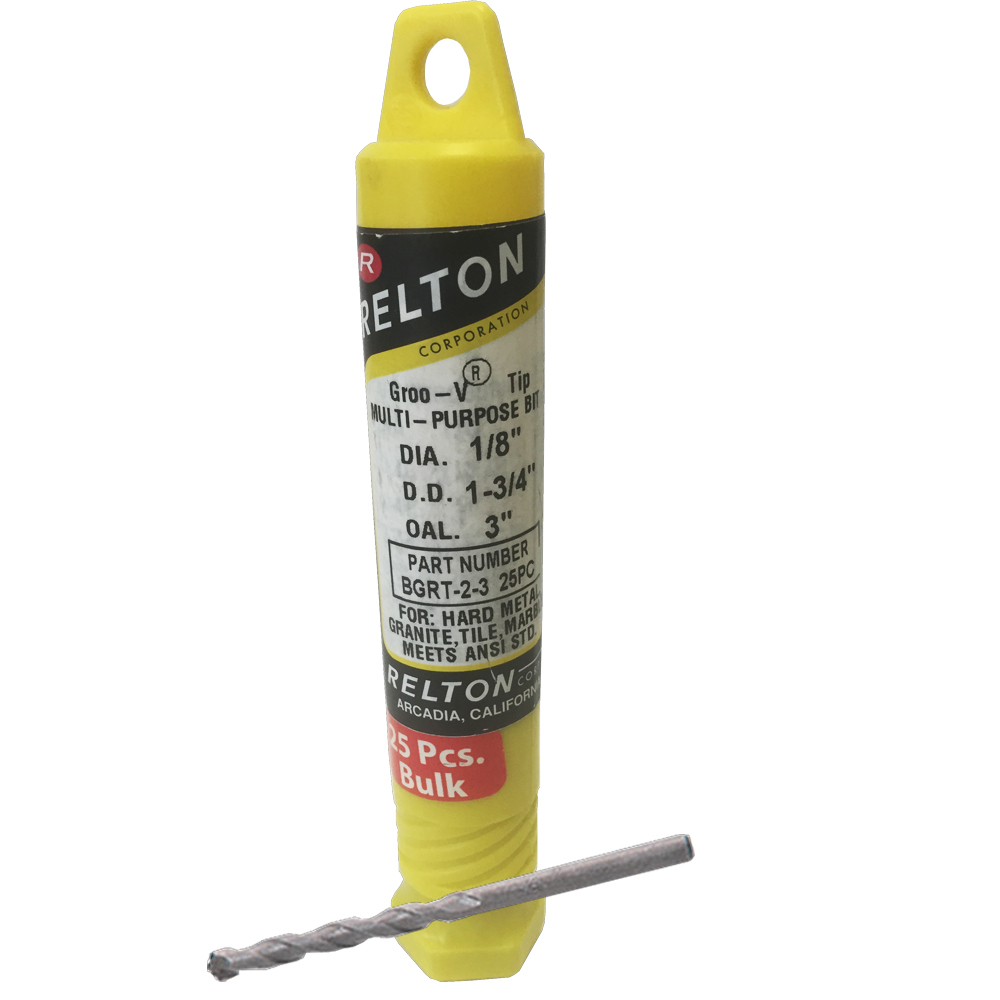 1/8&quot; x 3&quot; long  Groo-V Tip Granite, Marble and Porcelain Multi-Purpose D... - $220.00