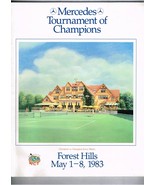 1983 WCT Mercedes Tournament of Champions Program John McEnroe Win - £65.95 GBP
