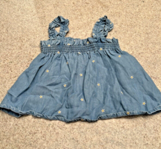 Zara Blue With Daisies Sundress (12-18 Mo.) - $11.30