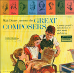 Walt Disney Prsents The Great Composers vinyl LP - $9.34