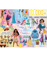 10000+ Disney Princess SVG Bundle LAYERED Cricut Files, - $3.50